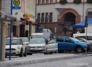 Nossen Markt Parkplatz