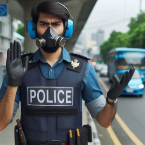 Polizei Schutz Lärmbelästigung